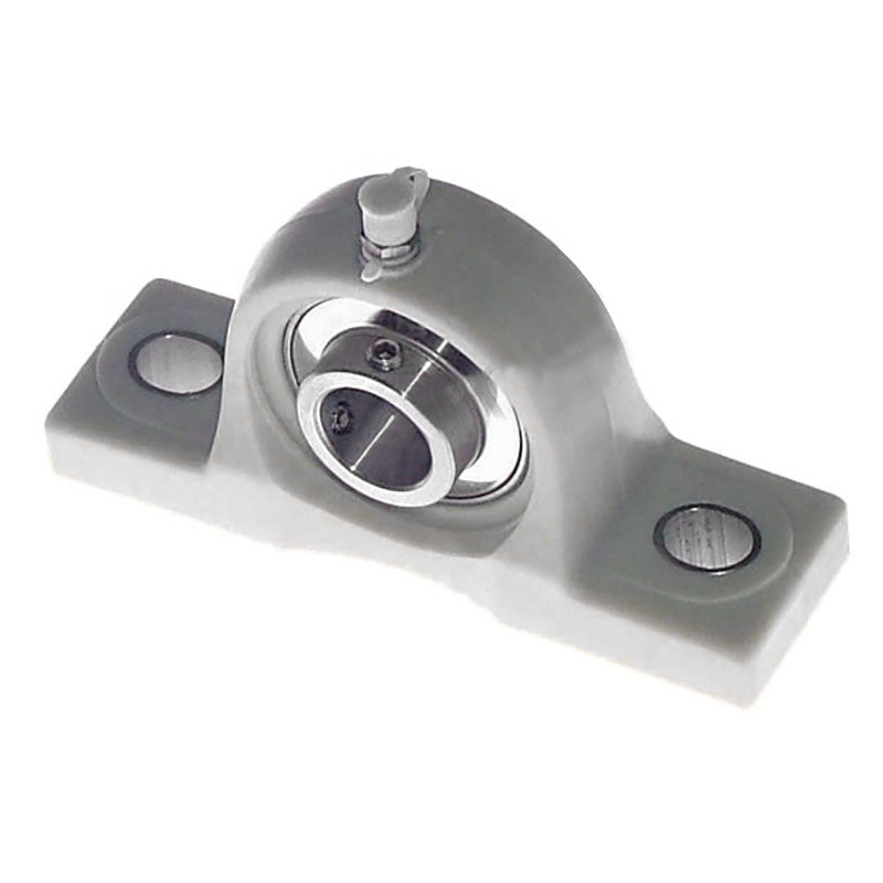 RHP PNP25CR Thermo Plastic Two Bolt Pillow Block Housing with 25mm Bore Stainless Insert - Allow 2-3 Days