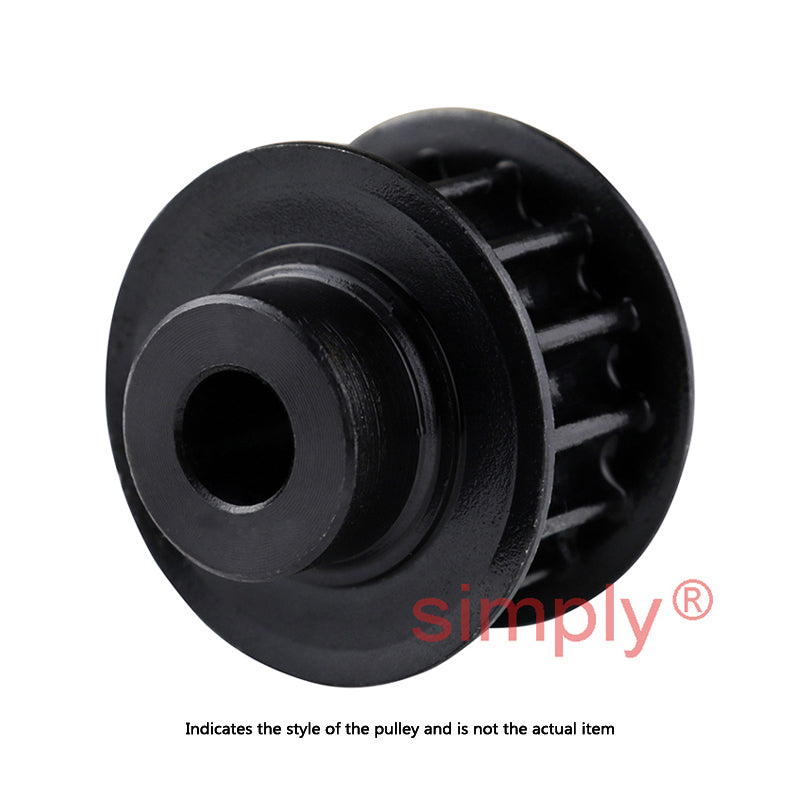 Drive-Flex PC8M-36S-62 - 8mm Pitch 36 Tooth Polychain and Synchrochain Steel Pilot Bore Timing Belt Pulley for 62mm Wide Belts