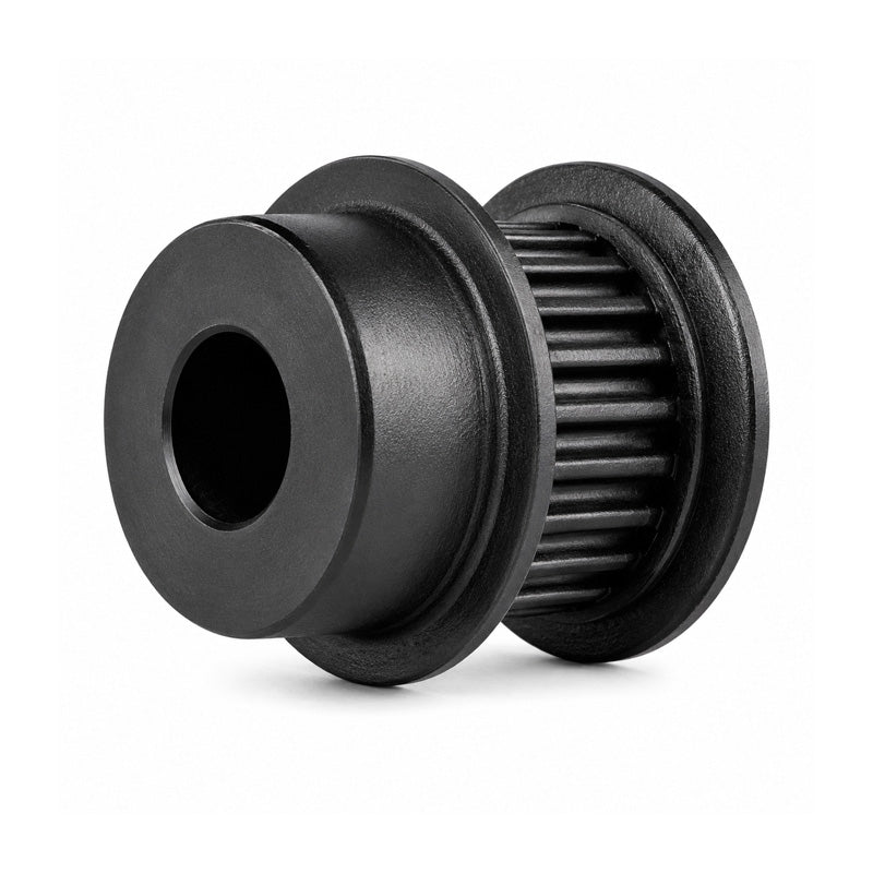 PP48-MXL-025M - 0.08 inch Pitch 48 Tooth Pilot Bore Polycarbonate (Glass Filled) Timing Pulley for 1/4 inch Wide Belt