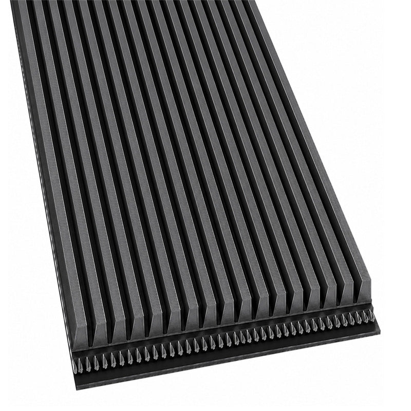 Major Brand 1956PJ/770J Poly V Multiple Ribbed Belt 1956mm/77 inch Length with 17 Ribs