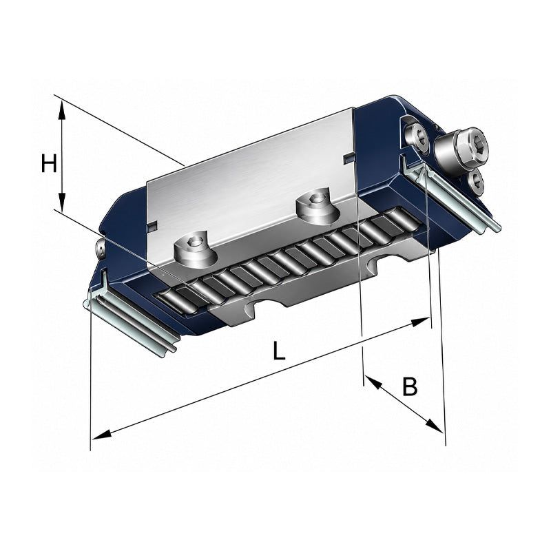 INA RUS38206-GR3/-10-15 Linear Recirculating Ball Bearing and Guideway Assembly 38x52x206mm - Allow 1-2 Days - Contact Us For Faster Delivery