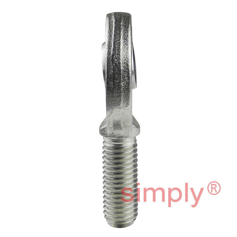 SKF SA12C Right Hand Steel / PTFE Sintered Bronze Lined Plain Male Rod End M12 Thread