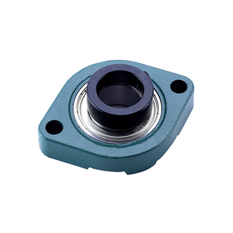 SAFW205 Metric Two Bolt Cast Iron Oval Housing with 25mm Bore