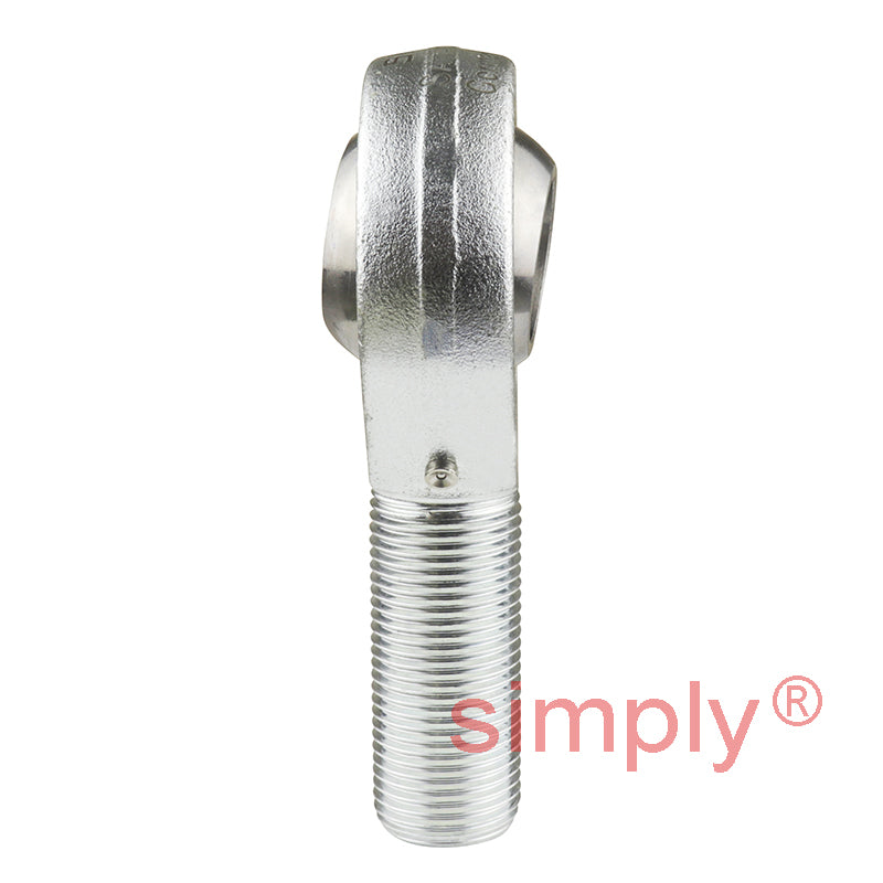 SKF SAKAC25M Right Hand Steel / Bronze Lined Plain Male Rod End M24x2 Thread