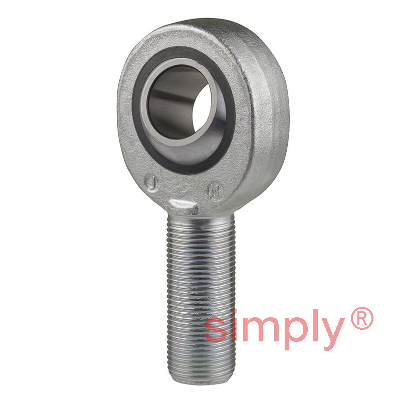 SKF SAKB20F Right Hand Steel / PTFE FRP Lined Plain Male Rod End M20x1.5 Thread