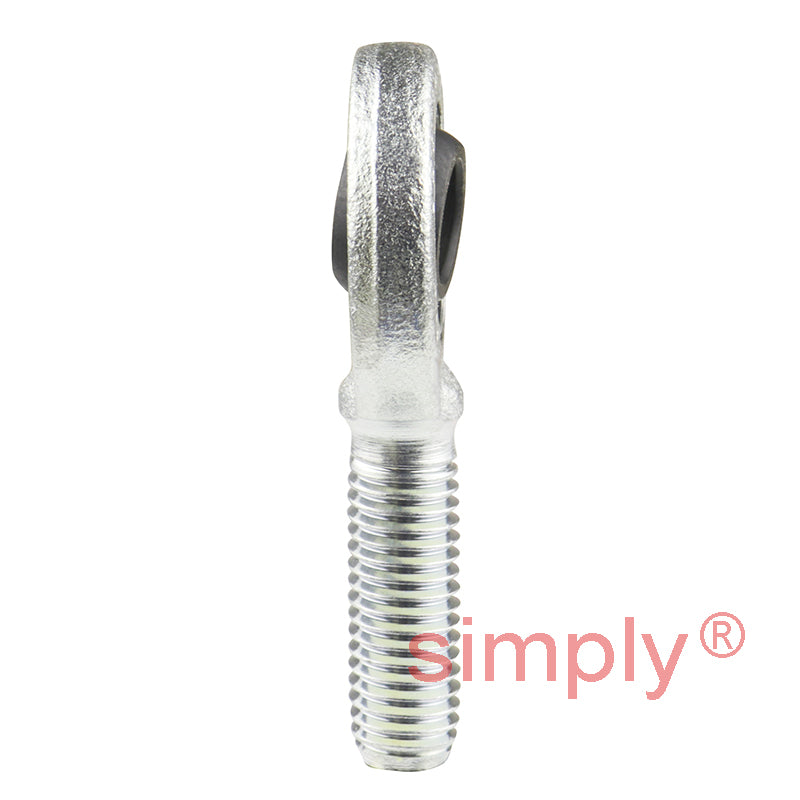 SKF SAL10E Left Hand Steel / Steel Plain Male Rod End M10 Thread