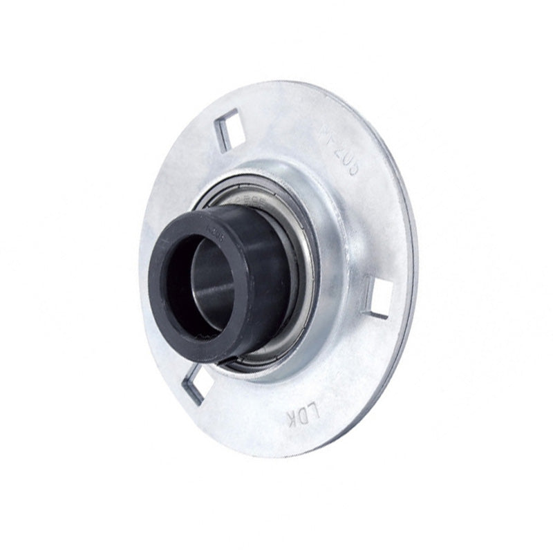 SAPF206 Round 3 Bolt Pressed Steel Bearing Housing with 30mm Collar Insert