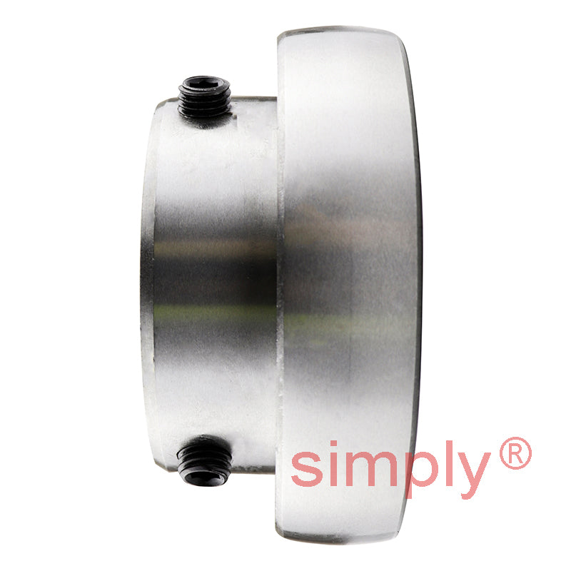 SB208/210ZZC3 Spherical Flat Back Insert 50mm Bore 80mm Outside Diameter