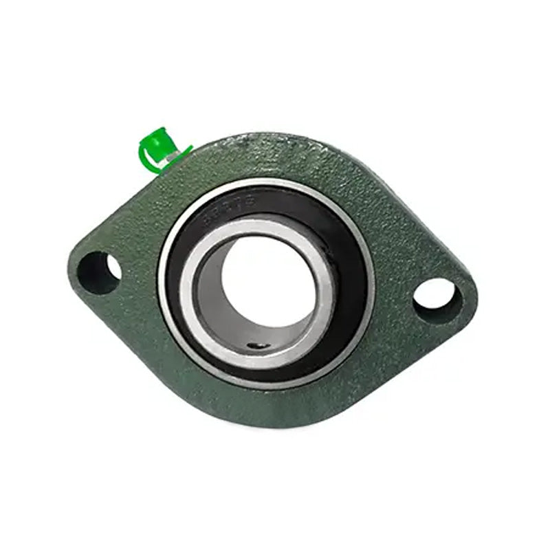 SBFD206 Metric Two Bolt Cast Iron Oval Housing with 30mm Bore