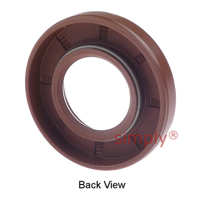 40x55x8mm SC / R21 Single Lip FKM Rubber Metric Rotary Shaft Oil Seal with Garter Spring