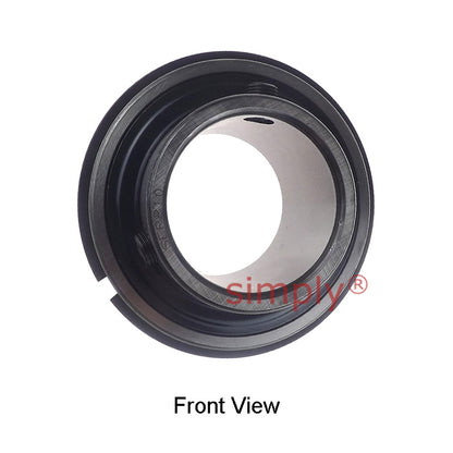 SER210 Metric Bearing Insert and Snap Ring 50mm Bore 90mm Outside Dia