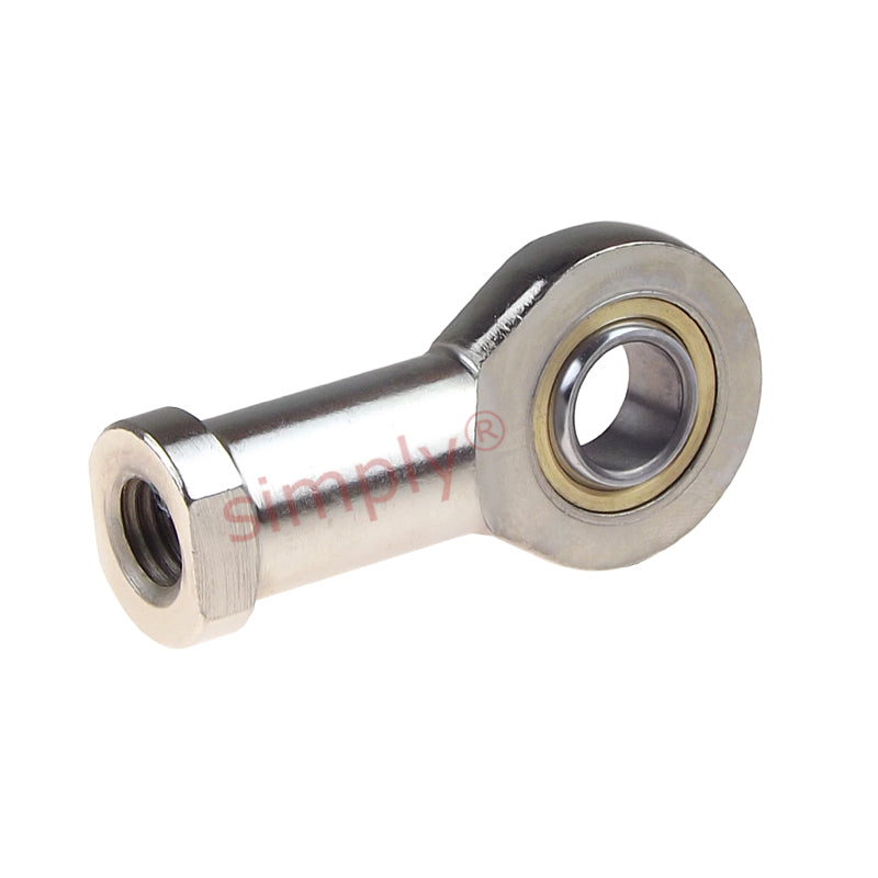 Codex SI17C Right Hand Steel / PTFE Sintered Bronze Lined Plain Female Rod End M16 Thread