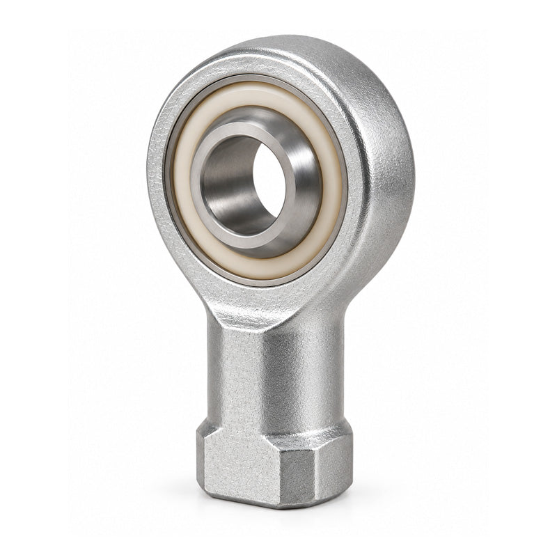 ISB SIL5C Left Hand Maintenance Free Steel/PTFE Lined Plain Female Rod End M5 Thread