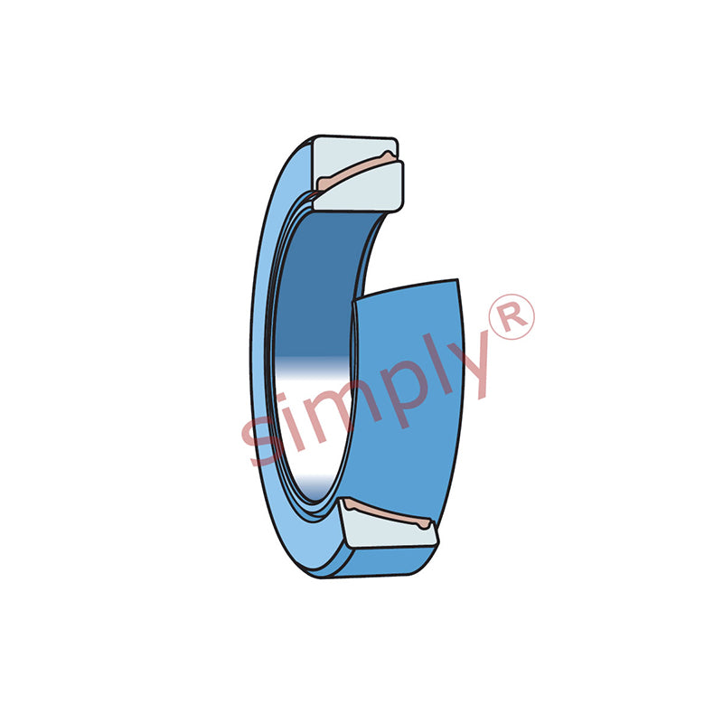 SKF GAC60F Angular Contact Spherical Plain Bearing Steel / PTFE Fabric 60x95x23mm