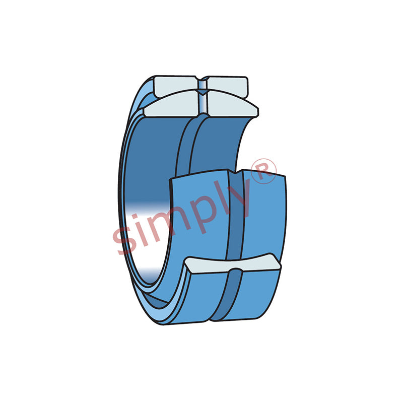 SKF GEZ408ES Spherical Plain Bearing 114.3x177.8x100.01x85.73mm