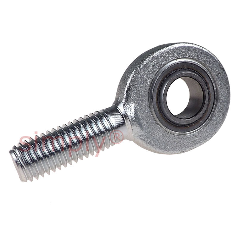 SKF SA20C Right Hand Steel / PTFE Sintered Bronze Lined Plain Male Rod End M20x1.5 Thread