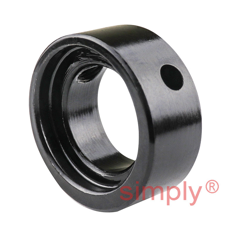 RHP SL20EC Two Bolt Cast Iron Pillow Block and 20mm Bore Eccentic Collar Flat Back Insert