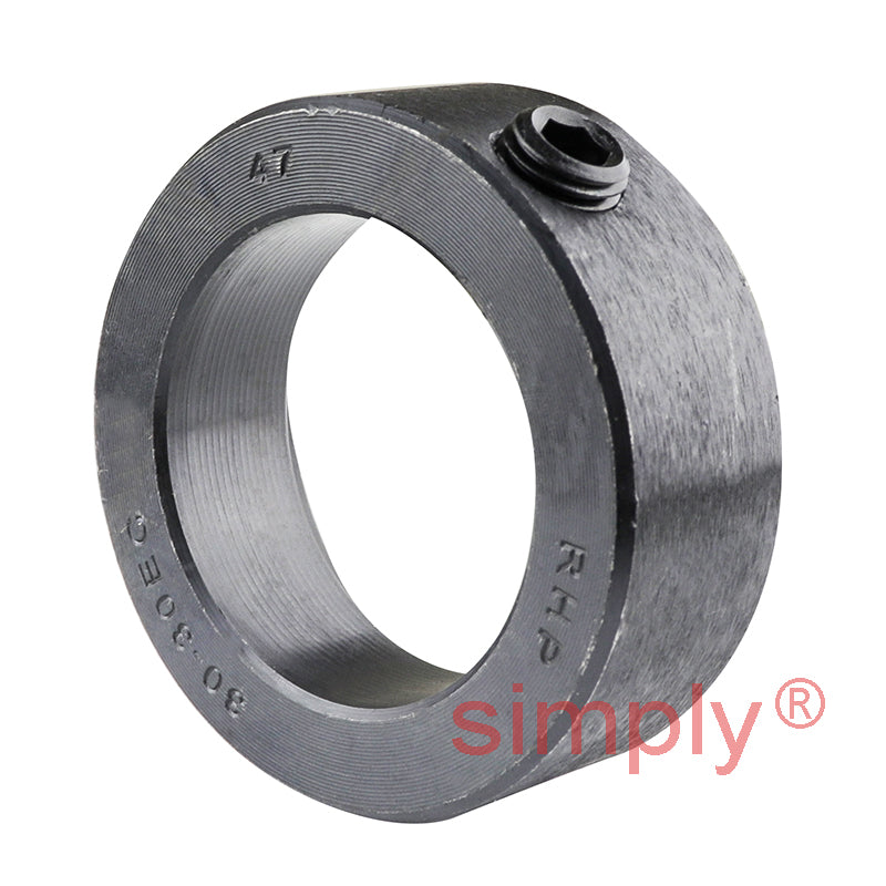 RHP SNP30DEC Threaded Base Small Footprint Pillow / Plummer Block and 30mm Bore Full Width Collar Insert
