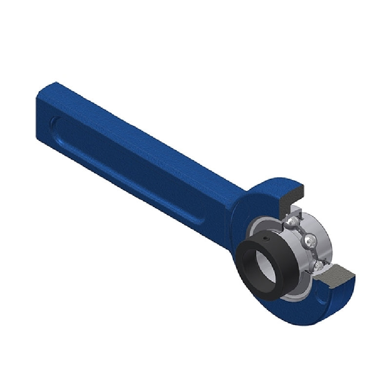 SNR EXSP207 Metric Cast Iron Tensioner Unit with 35mm Bore Eccentric Collar Insert - Allow 2-3 Days