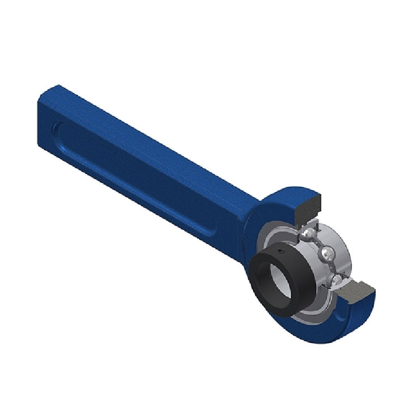 SNR EXSP209N Metric Cast Iron Tensioner Unit with 45mm Bore Eccentric Collar Insert - Allow 2-3 Days