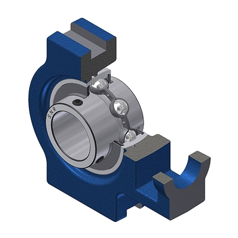 SNR UCT205-14 Imperial Cast Iron Take Up Unit with 7/8 inch Bore Bearing Unit