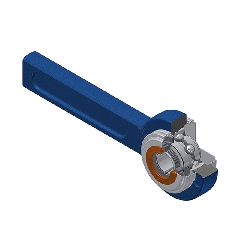 SNR UKSP207HCC Metric Cast Iron Tensioner Unit with Narrow Steel Plate Cover - Closed Version - with Insert and Adaptor Sleeve Fits 30mm Shaft - Allow 2-3 Days