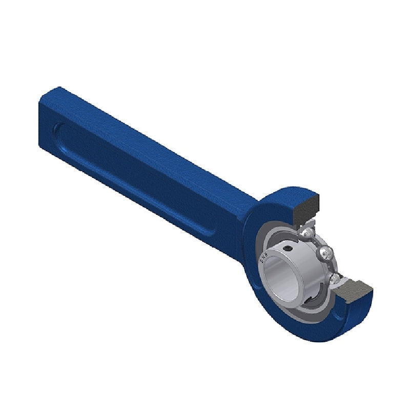 SNR USSP210N Metric Cast Iron Tensioner Unit with 50mm Bore Insert - Allow 2-3 Days