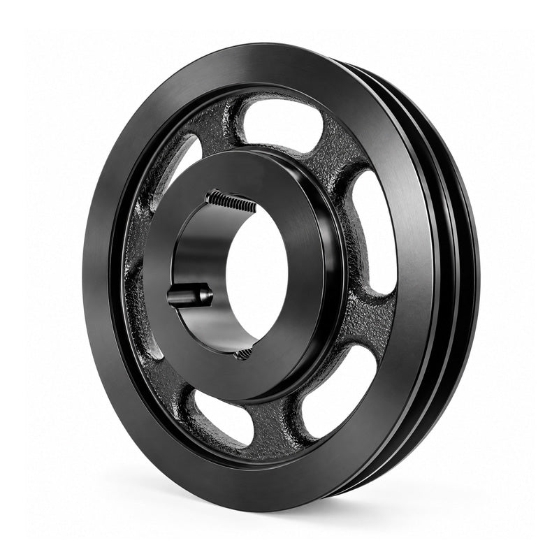 450X2SPA 450mm Pitch Diameter SPA Section Tapered Locking Bush Type Pulley with 2 Grooves (Bush not Incl.)