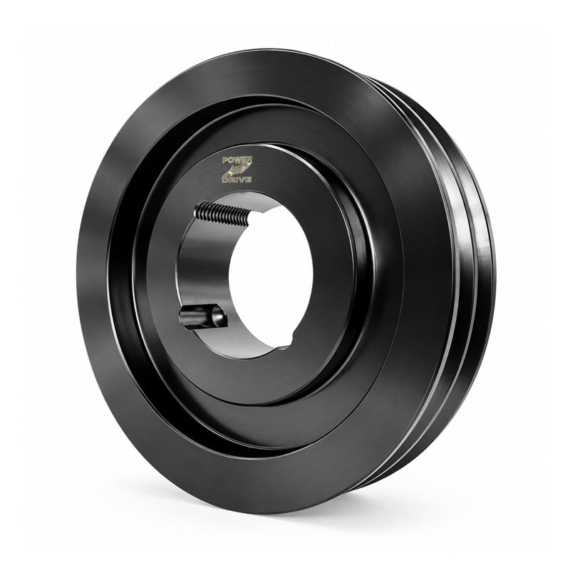 190X2SPA 190mm Pitch Diameter SPA Section Tapered Locking Bush Type Pulley with 2 Grooves (Bush not Incl.)