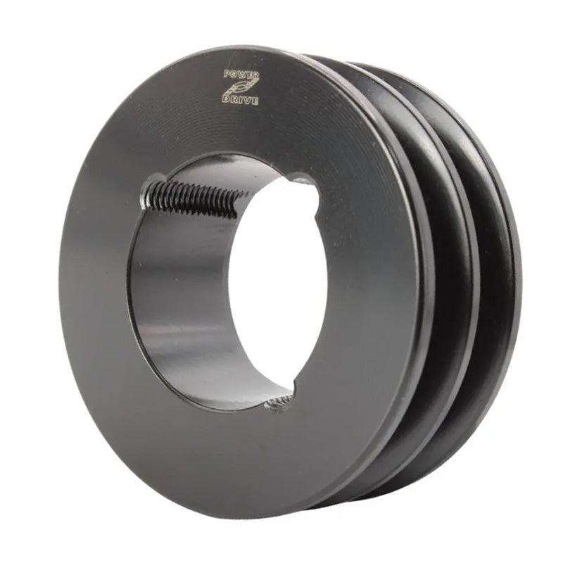 125X2SPA 125mm Pitch Diameter SPA Section Tapered Locking Bush Type Pulley with 2 Grooves (Bush not Incl.)