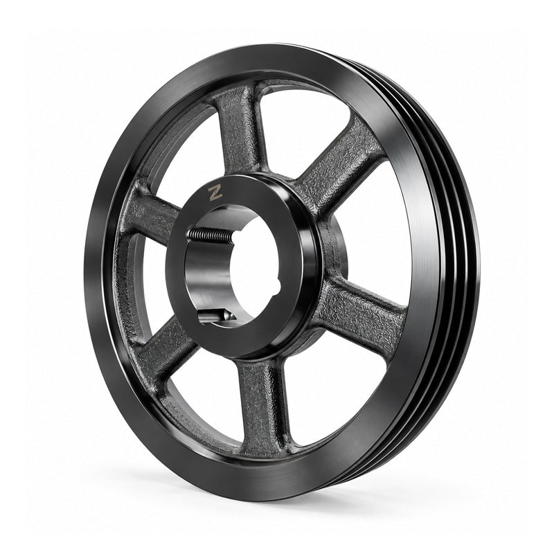 400X3SPA 400mm Pitch Diameter SPA Section Tapered Locking Bush Type Pulley with 3 Grooves (Bush not Incl.)