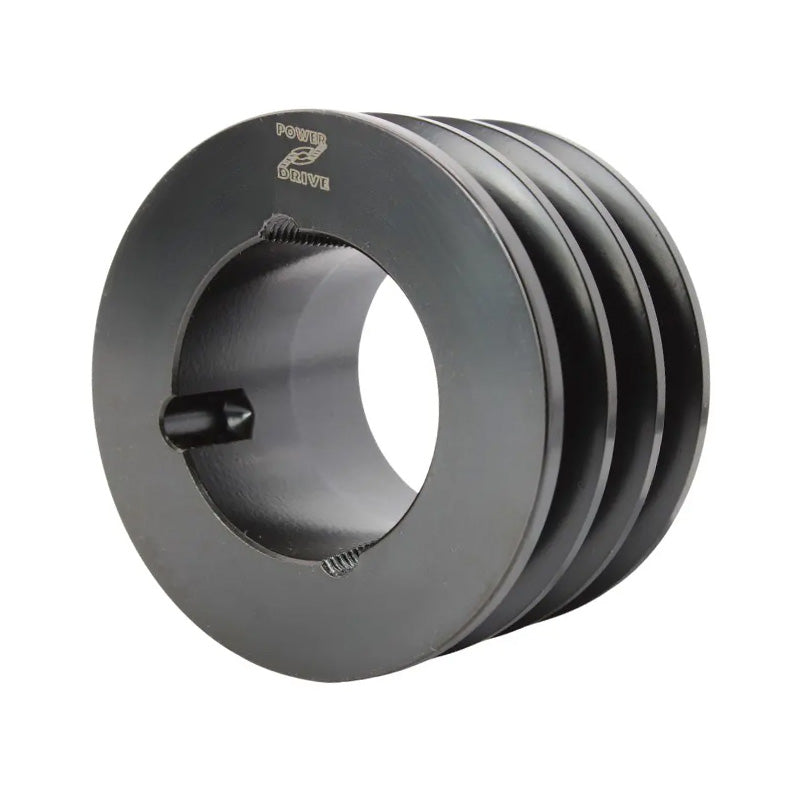 112X3SPA 112mm Pitch Diameter SPA Section Tapered Locking Bush Type Pulley with 3 Grooves (Bush not Incl.)