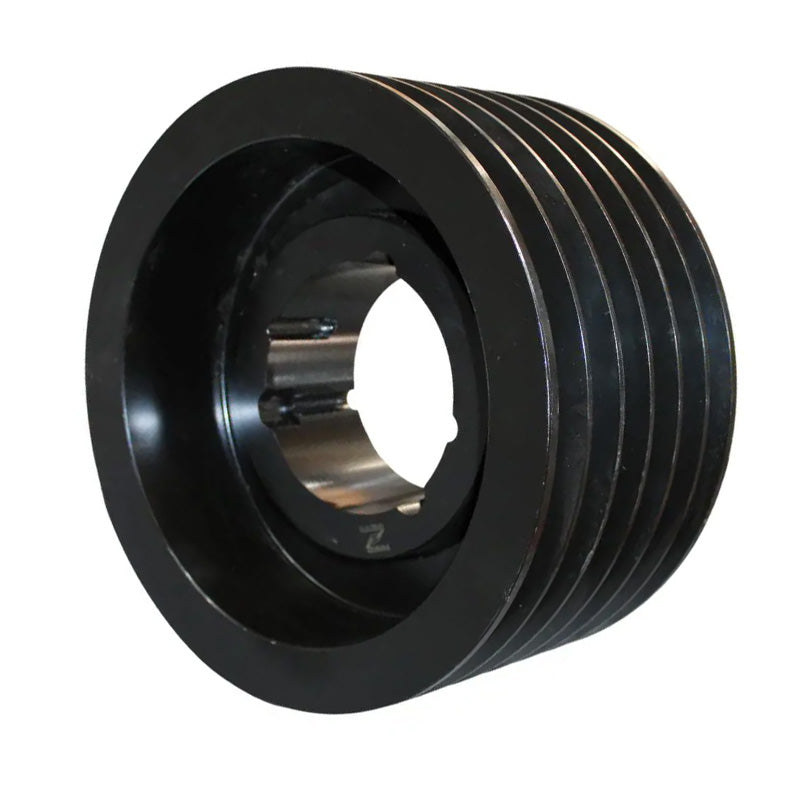PowerDrive 300X6SPA 300mm Pitch Diameter SPA Section Tapered Locking Bush Type Pulley with 6 Grooves (Bush not Incl.) - Allow 2-3 Days