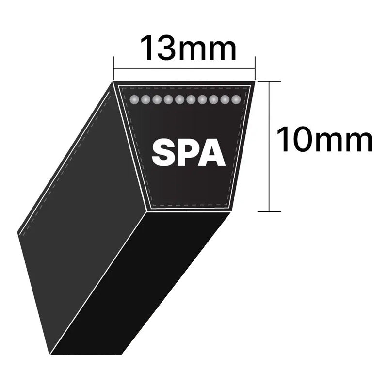 SPA2232 Gates Delta Narrow SPA-Section V-Belt (Uniset Match) - Allow 7-10 Days