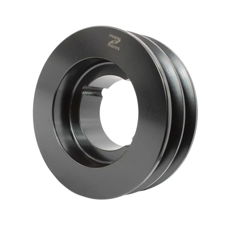 180X2SPB 180mm Pitch Diameter SPB Section Tapered Locking Bush Type Pulley with 2 Grooves (Bush not Incl.)