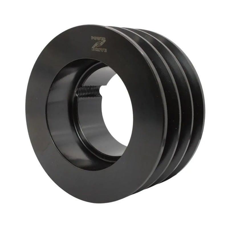 125X3SPB 125mm Pitch Diameter SPB Section Tapered Locking Bush Type Pulley with 3 Grooves (Bush not Incl.)