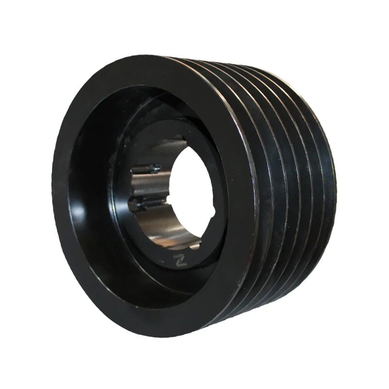 PowerDrive 300X6SPB 300mm Pitch Diameter SPB Section Tapered Locking Bush Type Pulley with 6 Grooves (Bush not Incl.) - Allow 2-3 Days
