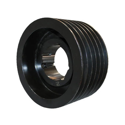 PowerDrive 300X6SPB 300mm Pitch Diameter SPB Section Tapered Locking Bush Type Pulley with 6 Grooves (Bush not Incl.) - Allow 2-3 Days