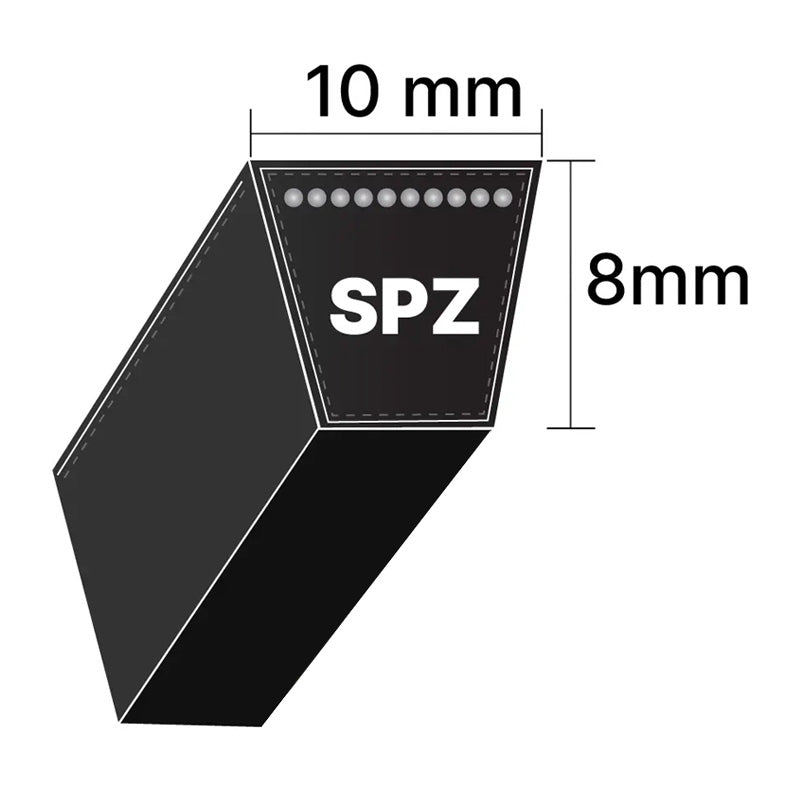 SPZ1537 Pix Classical SPZ-Section Muscle V-Belt