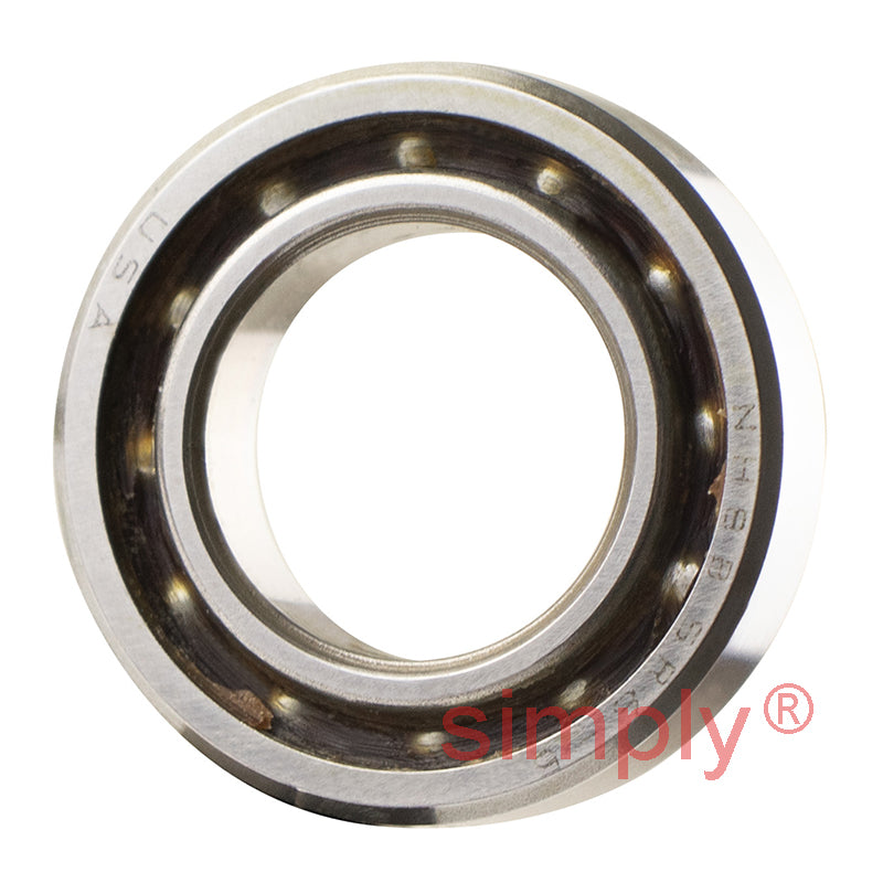 SR61/2 Budget Open Imperial Stainless Steel Deep Groove Ball Bearing 1/2x7/8x7/32 inch