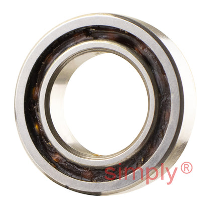 SR61/2 Budget Open Imperial Stainless Steel Deep Groove Ball Bearing 1/2x7/8x7/32 inch