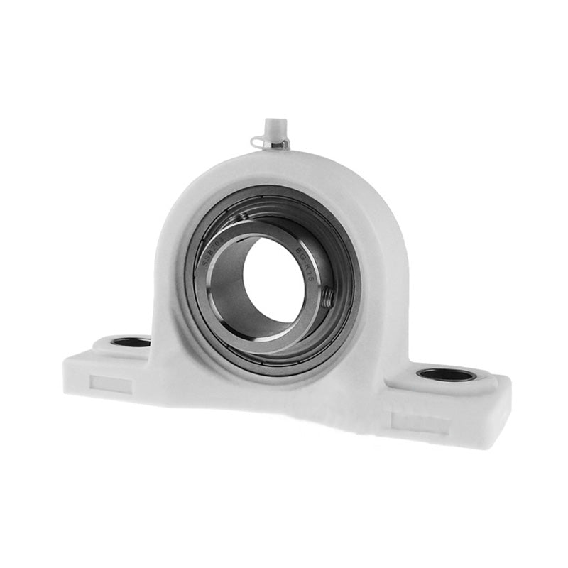 SSBPPL204 Metric Thermo Plastic Two Bolt Pillow / Plummer Block Housing with 20mm Bore Stainless Insert