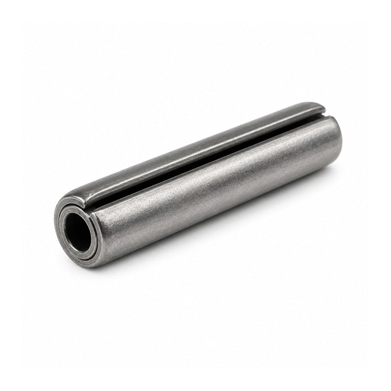 Imperial Nickel Stainless Steel AISI 304 MDP Coiled Roll Pin 1/8x1-1/8 inch with Pickled Finish