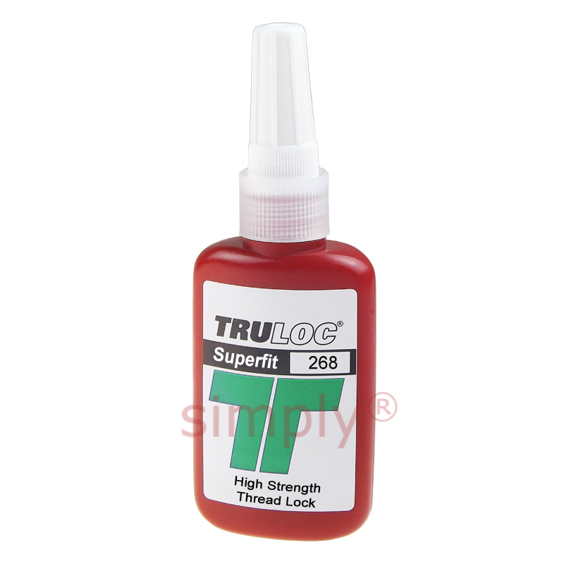 Truloc Superfit 268 High Strength Thread Lock / Cylindrical Parts Retaining 10ml