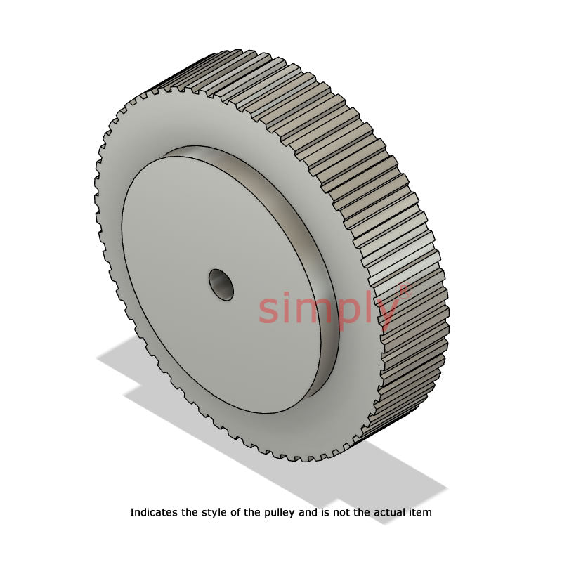 Drive-Flex Aluminium Pilot Bore T10 Timing Pulley 10mm Pitch 44 Tooth for 16mm Wide Belts