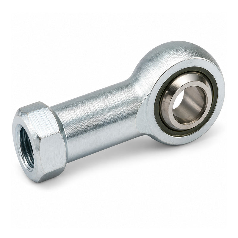 ISB TSF20BB-E Right Hand Maintenance Required Steel/Steel Plain Female Rod End M20 Thread