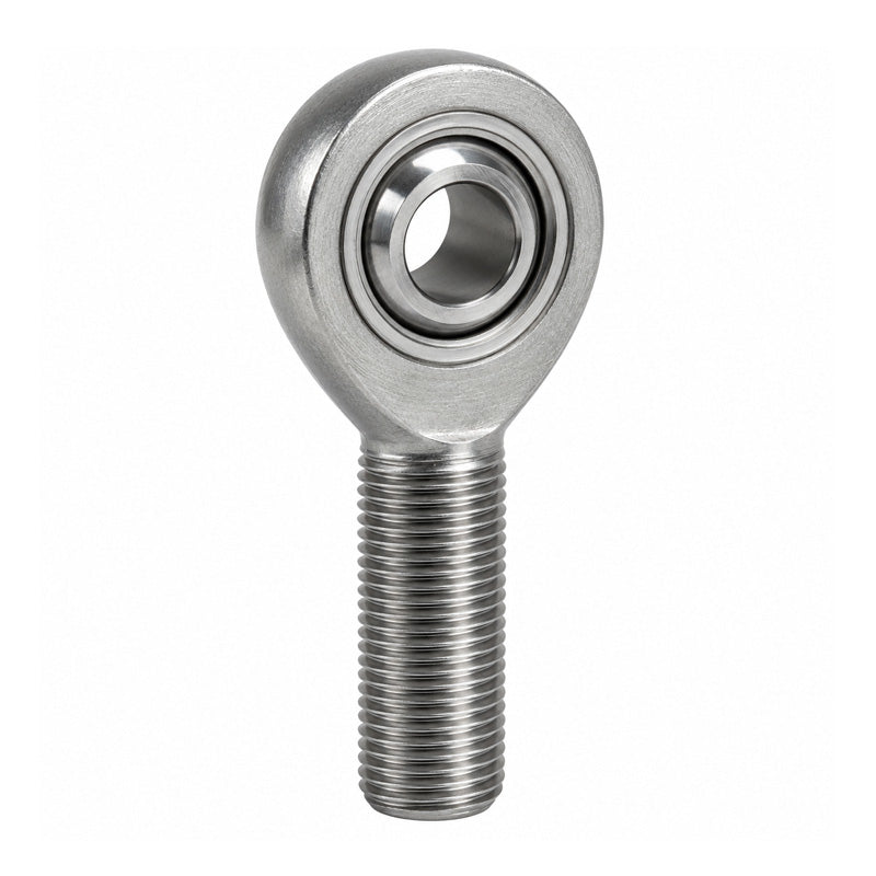 ISB TSM20RB Right Hand Maintenance Required Steel/Steel Plain Male Rod End M20 Thread