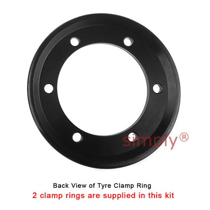 Major Brand F110B/F110B Pilot Bored Tyre Drive Coupling Assembly with Natural Rubber Tyre