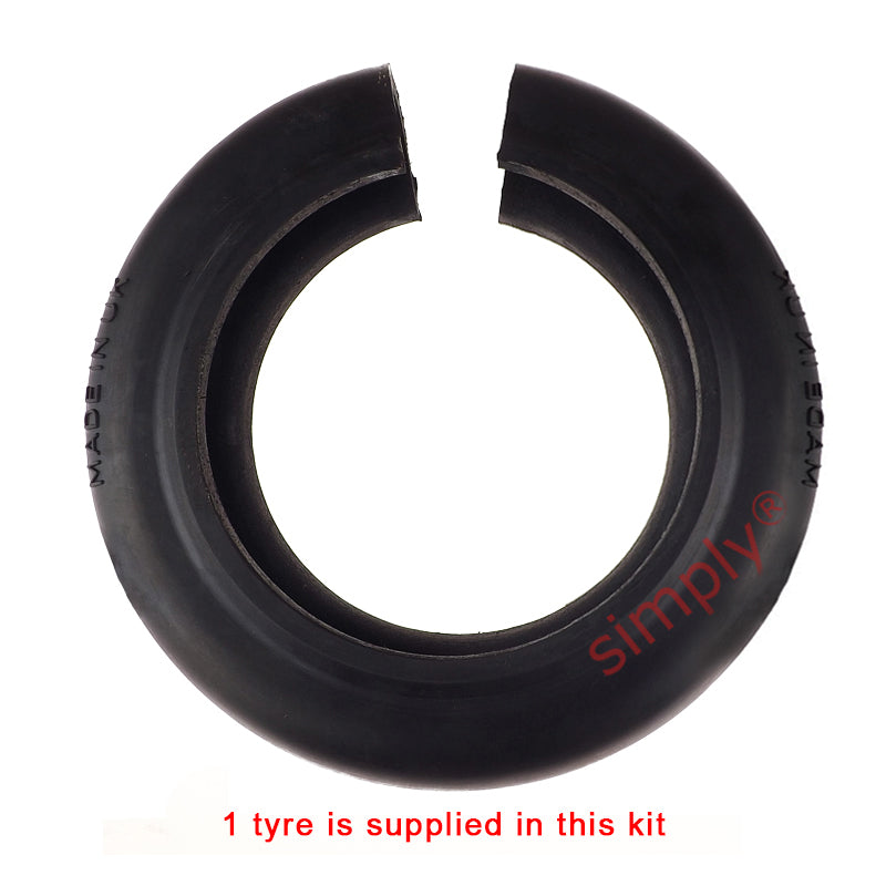 Major Brand F70H/F70B Outer Facing Taper Bore/Pilot Bored Tyre Drive Coupling Assembly with Natural Rubber Tyre