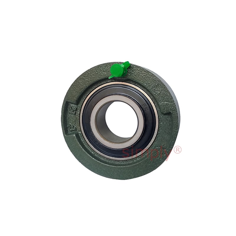UKC213/HA2313 Imperial Cast Iron Medium Duty Cartridge Unit with Adaptor Sleeve Mounted and 2-3/16 inch Bore Insert 5.5118 inch Outside Dia